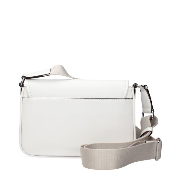 Michael Kors White Leather Crossbody Bags
