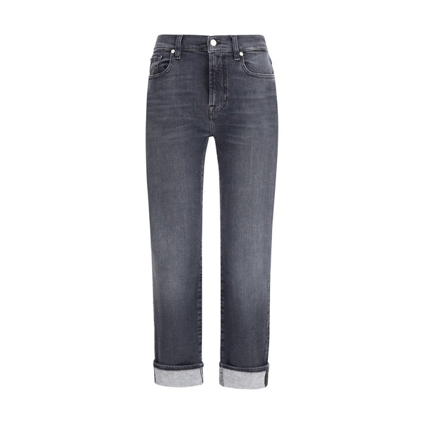 7FOR Relaxed Skinny Slim Illusion Jeans