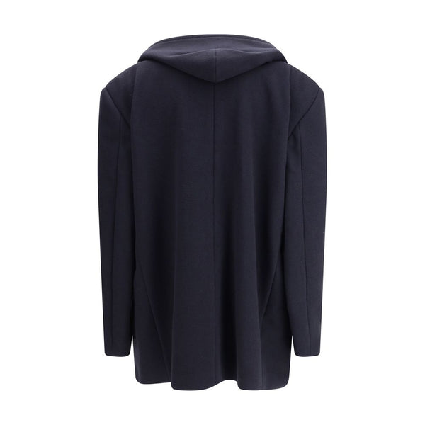 Balenciaga Hooded Short Coat