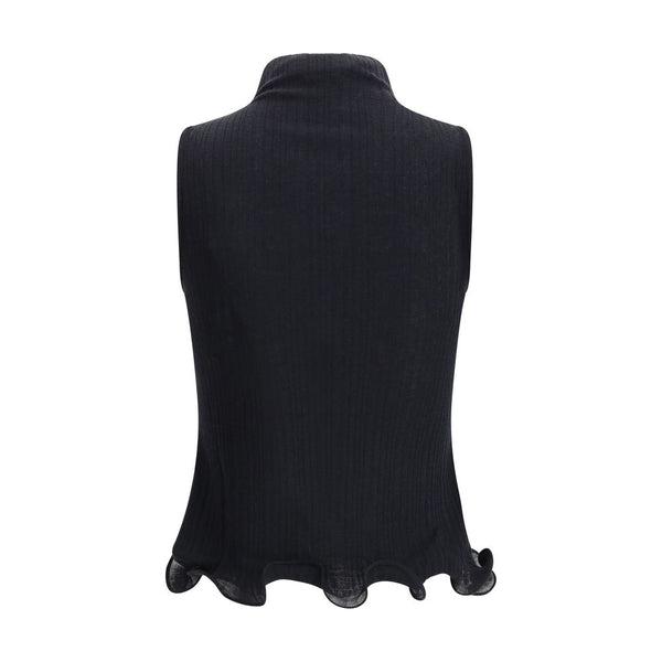 Fendi Sleeveless Virgin Wool Top