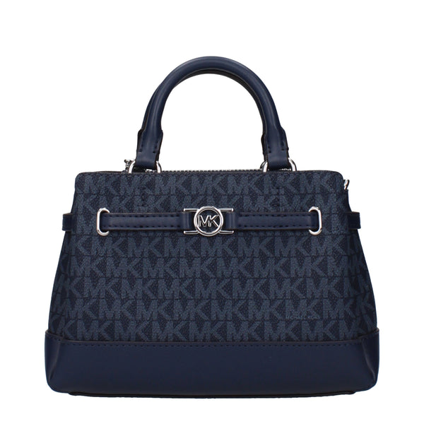 Michael Kors Blue Fabric Handbags