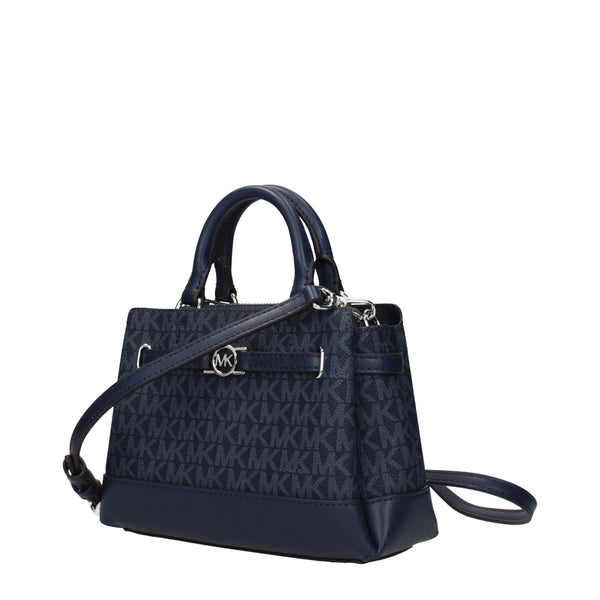 Michael Kors Blue Fabric Handbags
