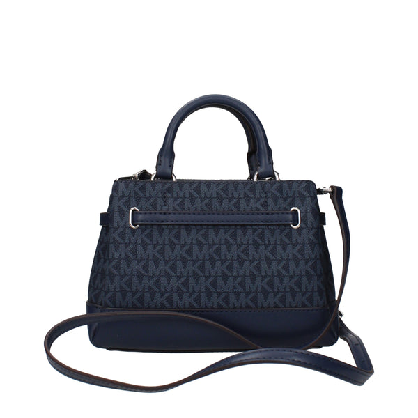 Michael Kors Blue Fabric Handbags