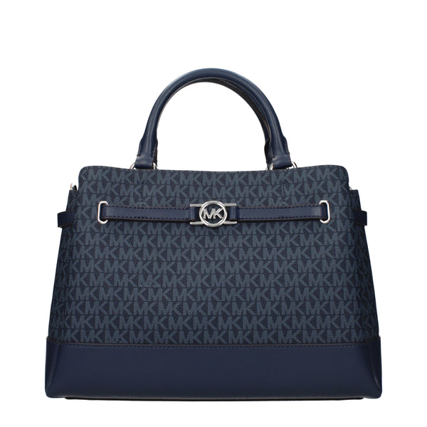 Michael Kors Blue Fabric Handbags