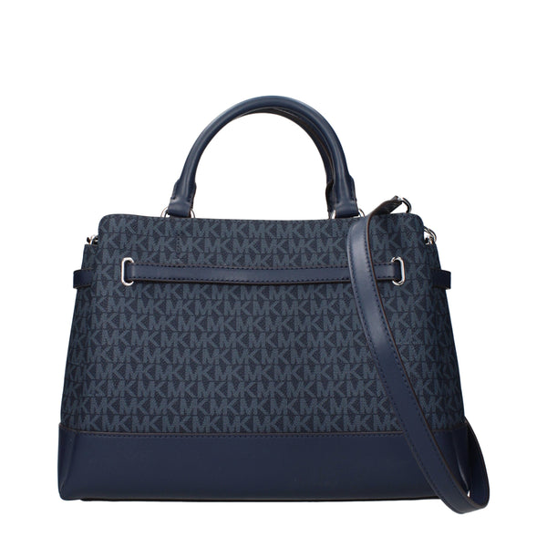 Michael Kors Blue Fabric Handbags