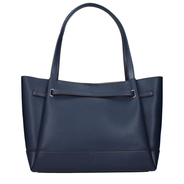 Michael Kors Blue Leather Shoulder Bags