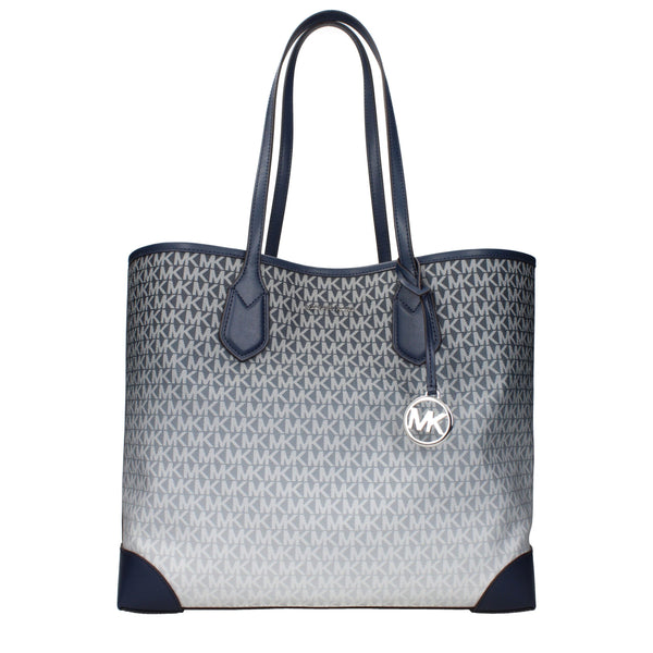 Michael Kors Blue Fabric Shoulder Bags