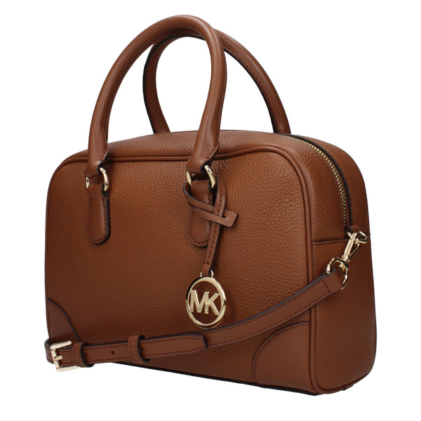 Michael Kors Brown Leather Handbags