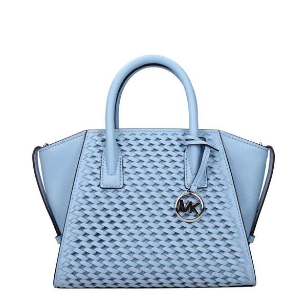 Michael Kors Light Blue Leather Handbags