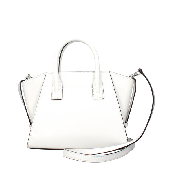 Michael Kors White Leather Handbags