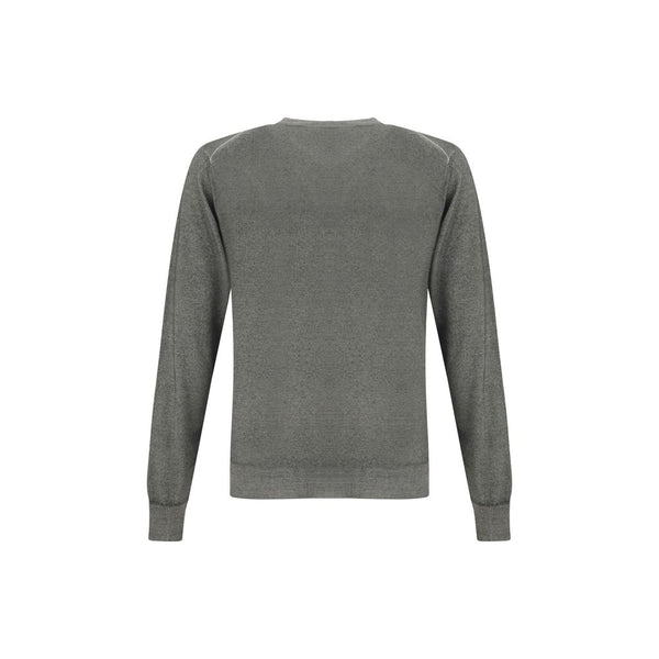 Cruciani Green V-neck Sweater