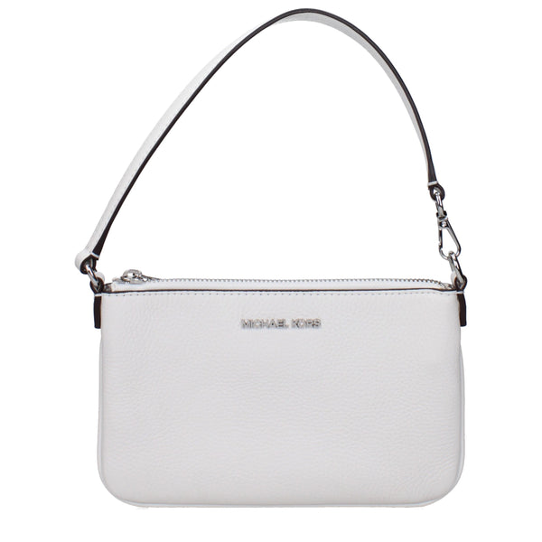 Michael Kors White Leather Handbags