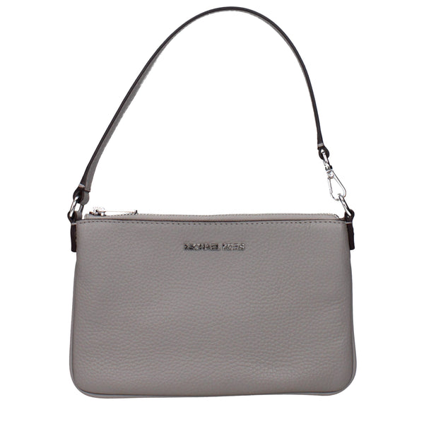 Michael Kors Gray Leather Handbags