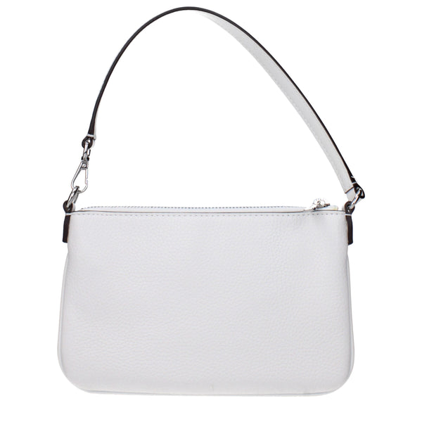 Michael Kors White Leather Handbags