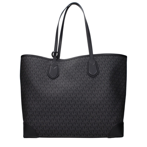 Michael Kors Black Fabric Shoulder Bags
