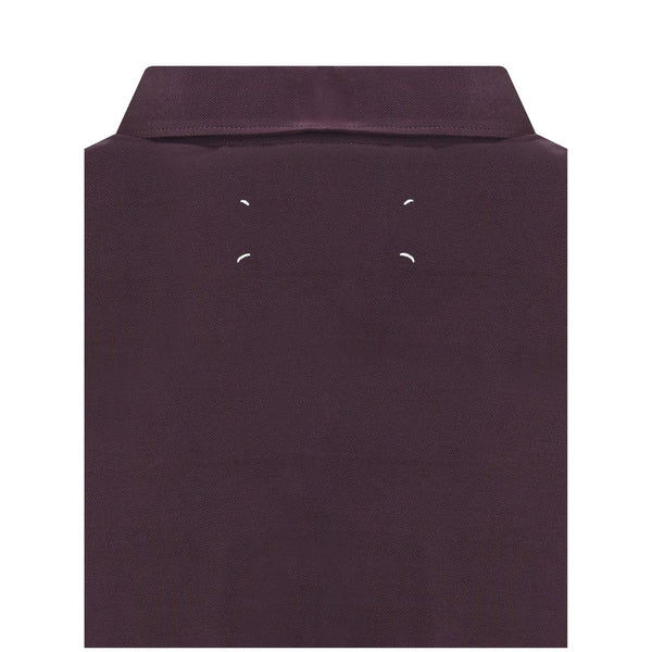 Margiela Semi-sheer polo Shirt