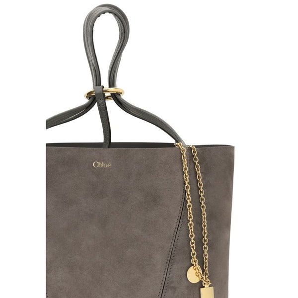 Chloé Suede Spin Tote Bag