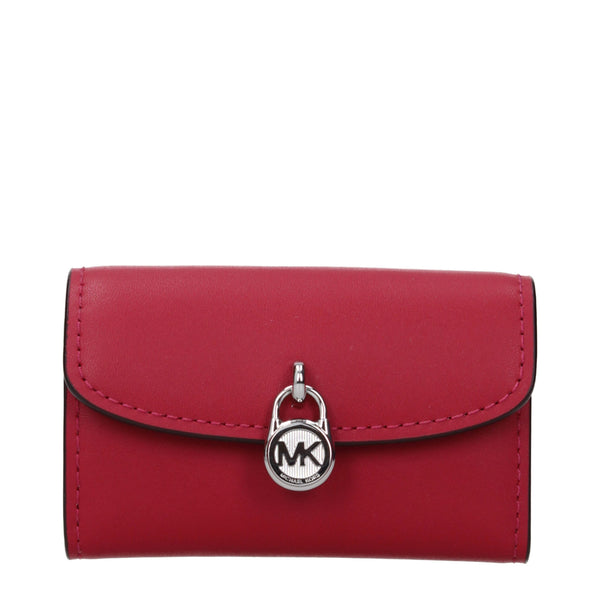 Michael Kors Red Leather Wallets
