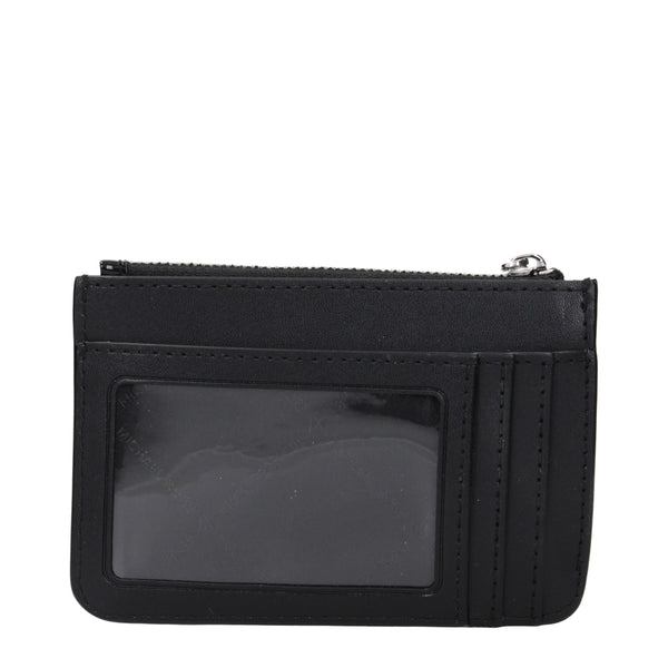 Michael Kors Black Leather Wallets