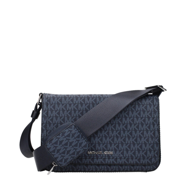 Michael Kors Blue Fabric Crossbody Bags