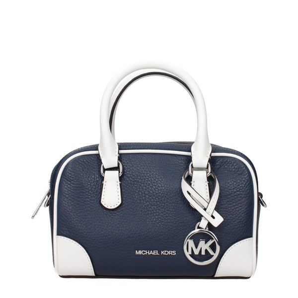 Michael Kors Blue Leather Handbags