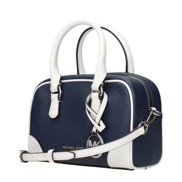 Michael Kors Blue Leather Handbags