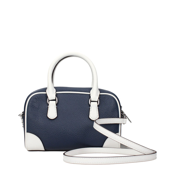 Michael Kors Blue Leather Handbags