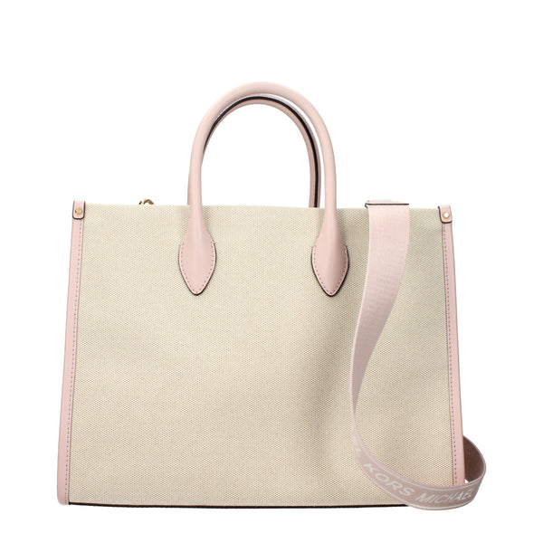 Michael Kors Beige Fabric Handbags