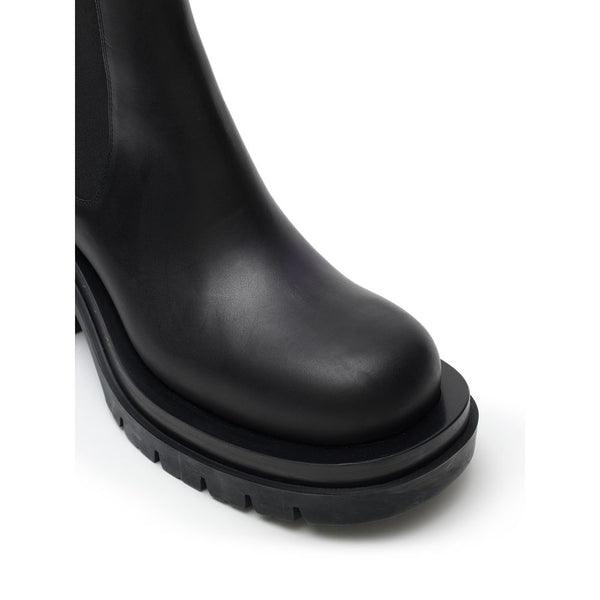 Bottega Veneta Black Leather Boot