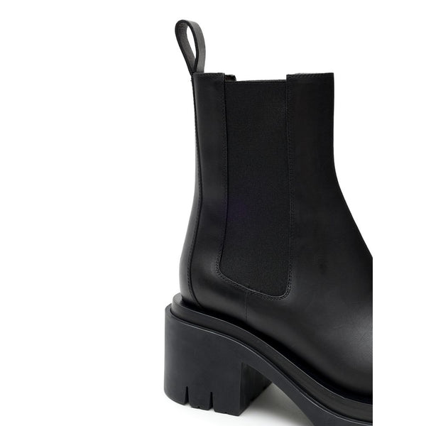 Bottega Veneta Black Leather Boot