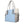 Michael Kors Light Blue Fabric Shoulder Bags
