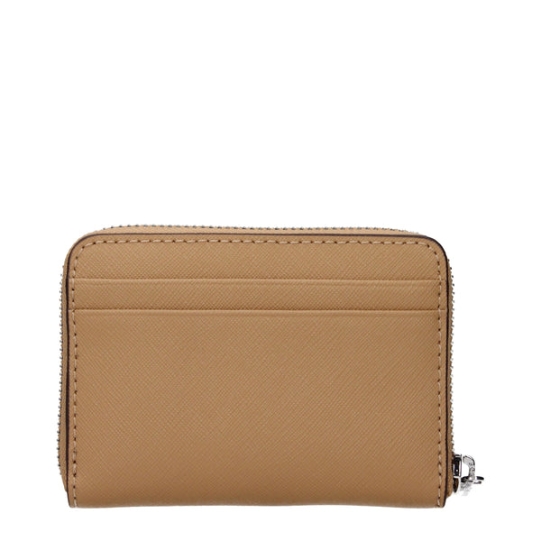 Michael Kors Brown Leather Cardholders