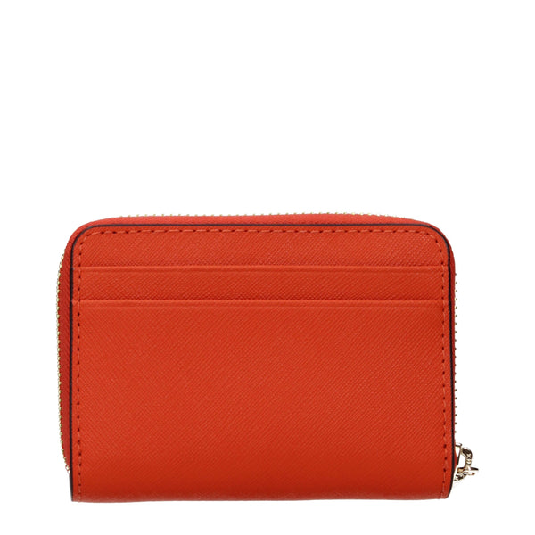 Michael Kors Orange Leather Cardholders