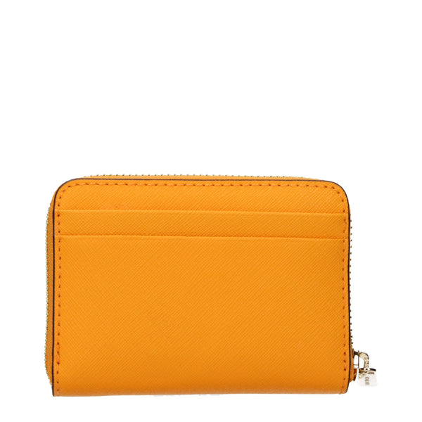 Michael Kors Orange Leather Cardholders