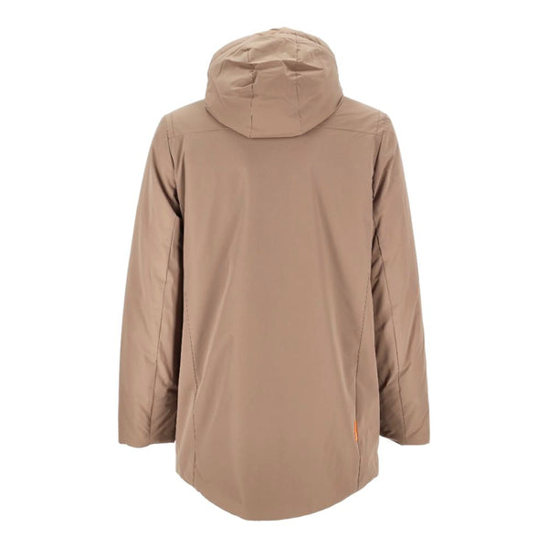 Suns Beige Polyester Jackets & Coat