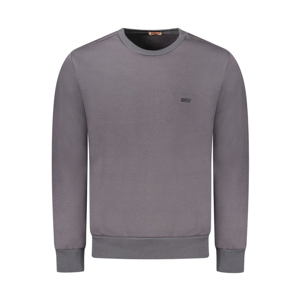 Rifle Gray Cotton Sweatshirt