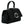 Jimmy Choo Black Leather Top Handle Shoulder Bag