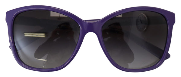 Dolce &amp; Gabbana violetti asetaattikehys, pyöreät sävyt DG4170M aurinkolasit