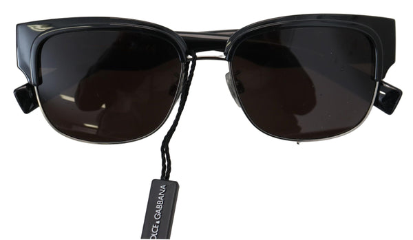 Dolce & Gabbana Elegant Square Black Sunglasses for Women