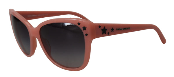 Dolce &amp; Gabbana Pink Acetate Frame Stars Ebellishment DG4124 aurinkolasit