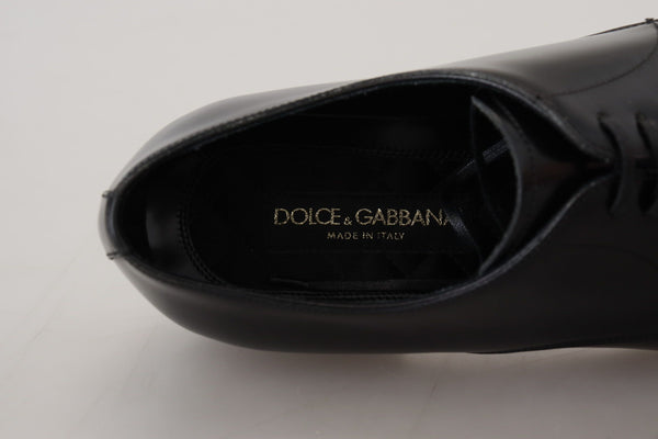 Dolce &amp; Gabbana mustat nahkaiset juhlakengät