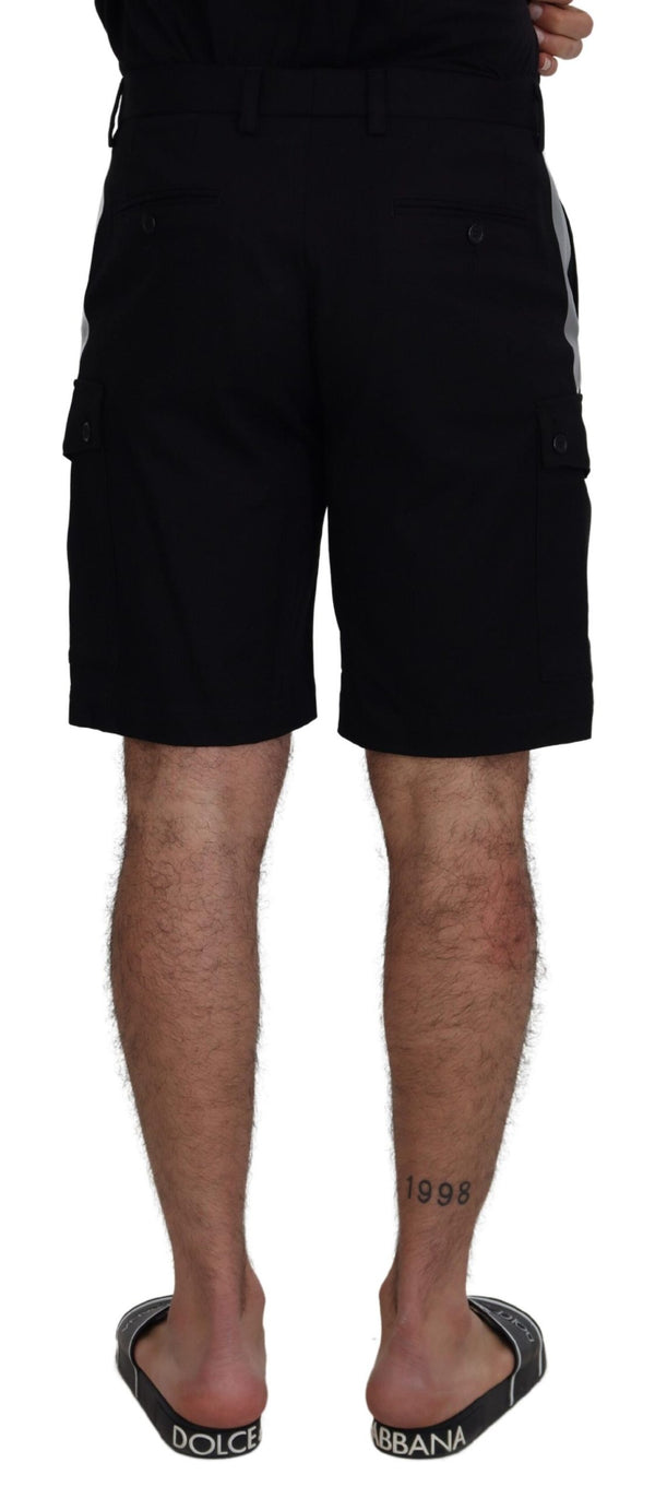 Dolce & Gabbana Elegant MainLine Black Shorts