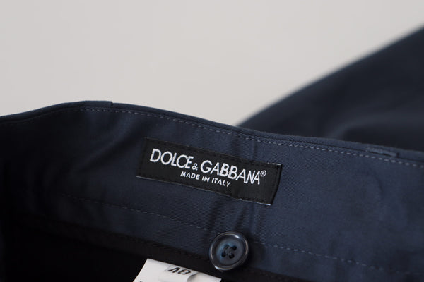 Dolce &amp; Gabbana Blue Bermuda Low Waist Miesten shortsit