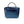 Michael Kors Manhattan Medium Teal Leather Top Handle Satchel Bag
