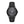 Emporio Armani Elegant Black Leather Mechanical Timepiece