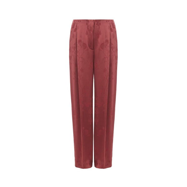 Lardini Elegant Red Tailored Pants