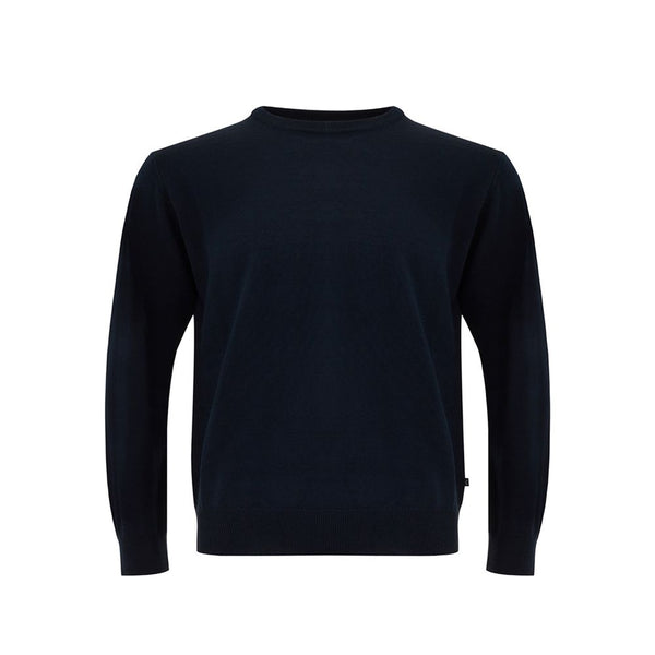 FERRANTE Elegant Blue Wool Sweater for Men