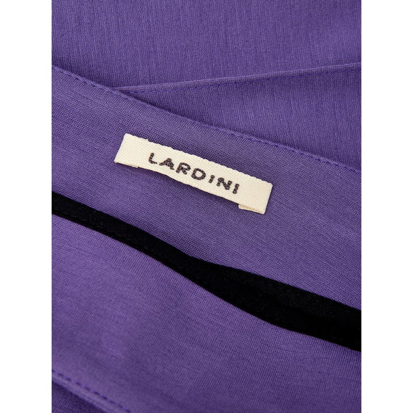 Lardini Elegant Purple Viscose Pants