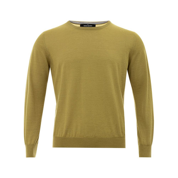 Gran Sasso Elegant Green Cashmere Sweater for Men