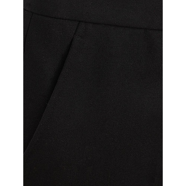 Burberry Elegant Wool Black Trousers for Men